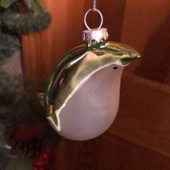 Set of 6 Glass Colored Penguin Ornaments - Picture 5 of 10